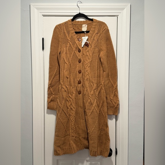 Anthropologie 'Far Away From Close' Long Sweater - NWT